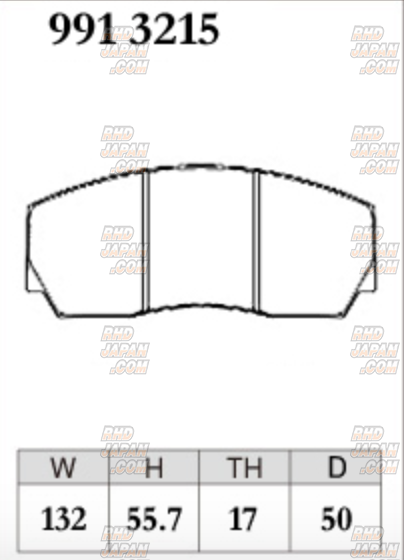 Dixcel High Performance Street & Circuit Brake Pads Set Z Type - Z